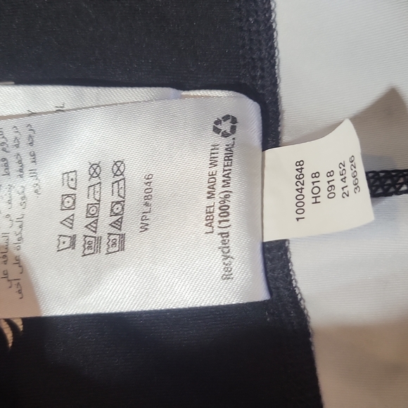 IDEOLOGY Purple Black Space Dye Cropped Leggings - Picture 6 of 14